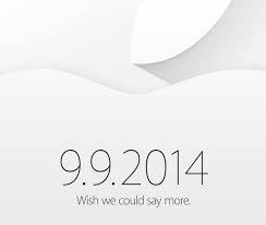 دعوتنامه اپل برای رویداد ۹ سپتامبر 
