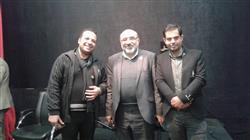 دیدار محمد رشیدی و مسعود ندافی با مداحان اهل بیت