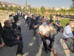 برگزاری مراسم سرآتشبار شجاع تبریزی در پارک حیدربابا 